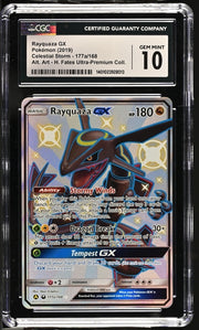 Rayquaza GX 177a/168 (Alternate Art Promos) — CGC 10