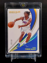 TYRESE MAXEY (#/10) #47 - Panini Immaculate Collection, Gold /10