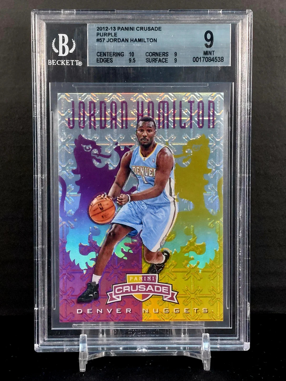JORDAN HAMILTON (#/49) #57 - 2012-13 Panini Crusade, Purple /49