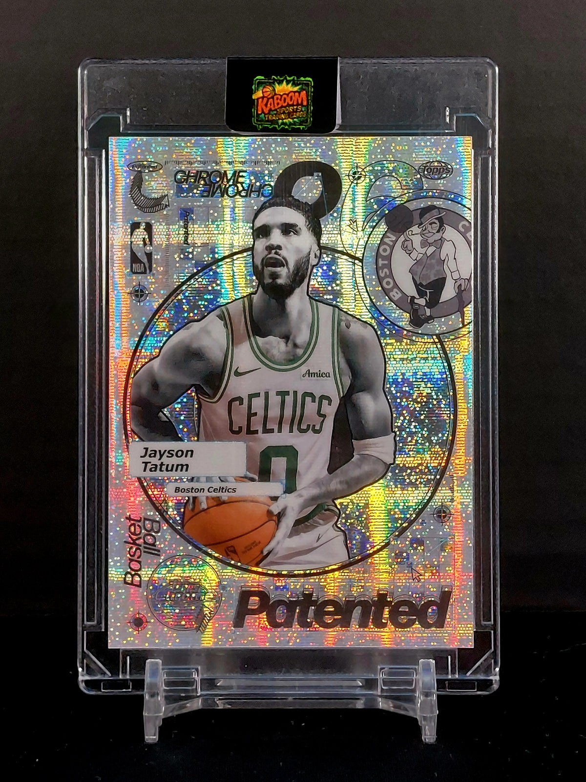 JAYSON TATUM (CASE HIT) #PD-7 - 2025-26 Topps Chrome Basketball, Patented (Case Hit - SSP)