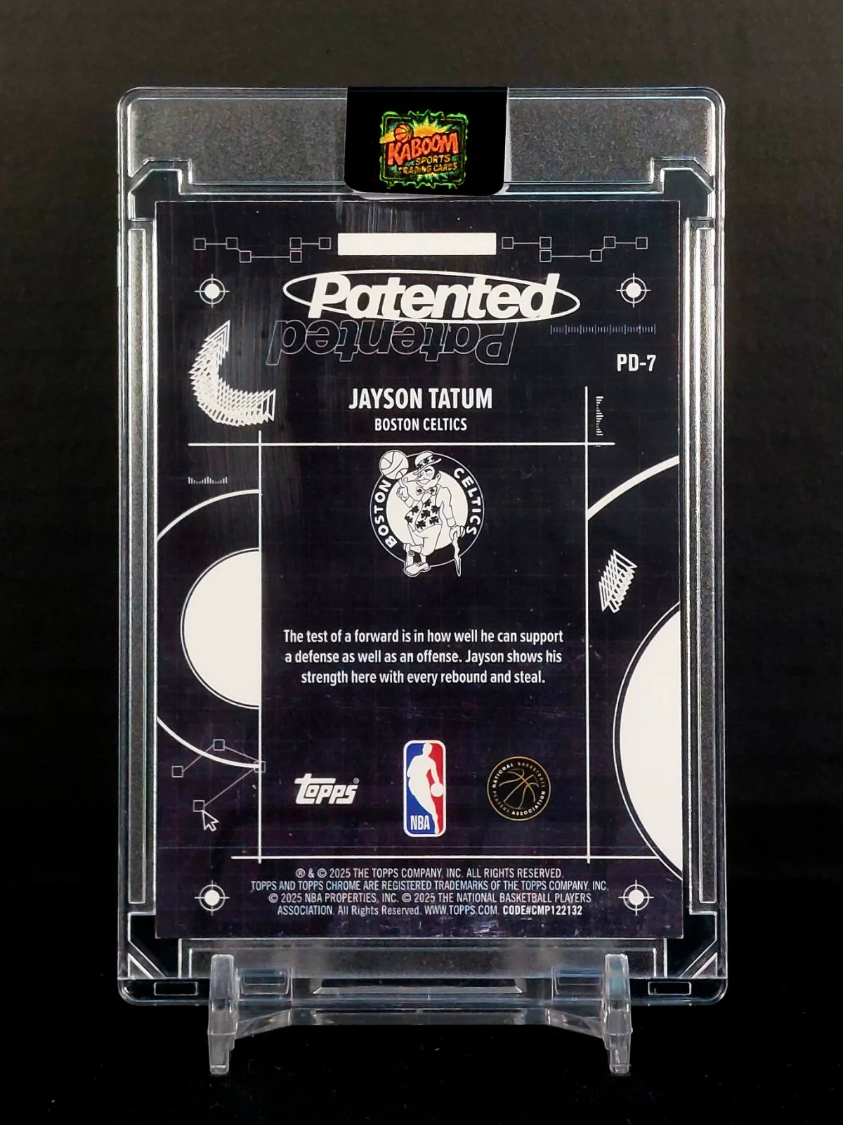 JAYSON TATUM (CASE HIT) #PD-7 - 2025-26 Topps Chrome Basketball