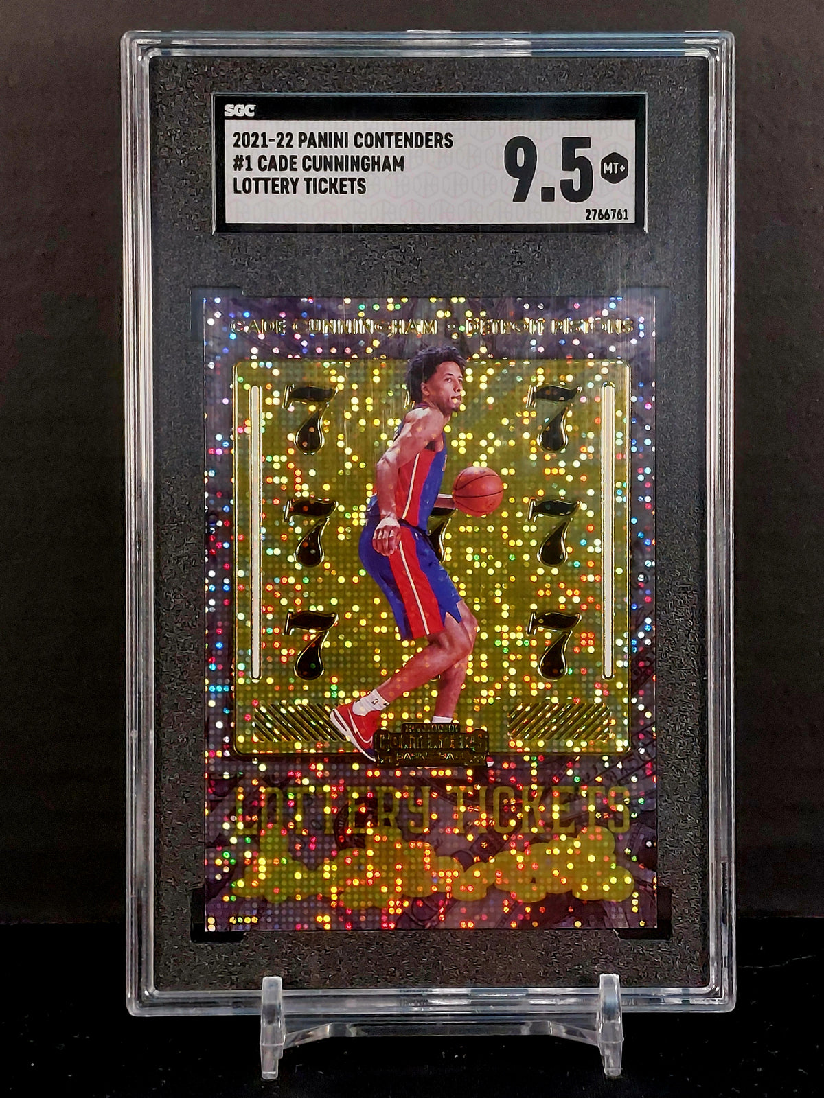 CADE CUNNINGHAM (Rookie) #1 - Panini Contenders, Lottery Tickets Rookie