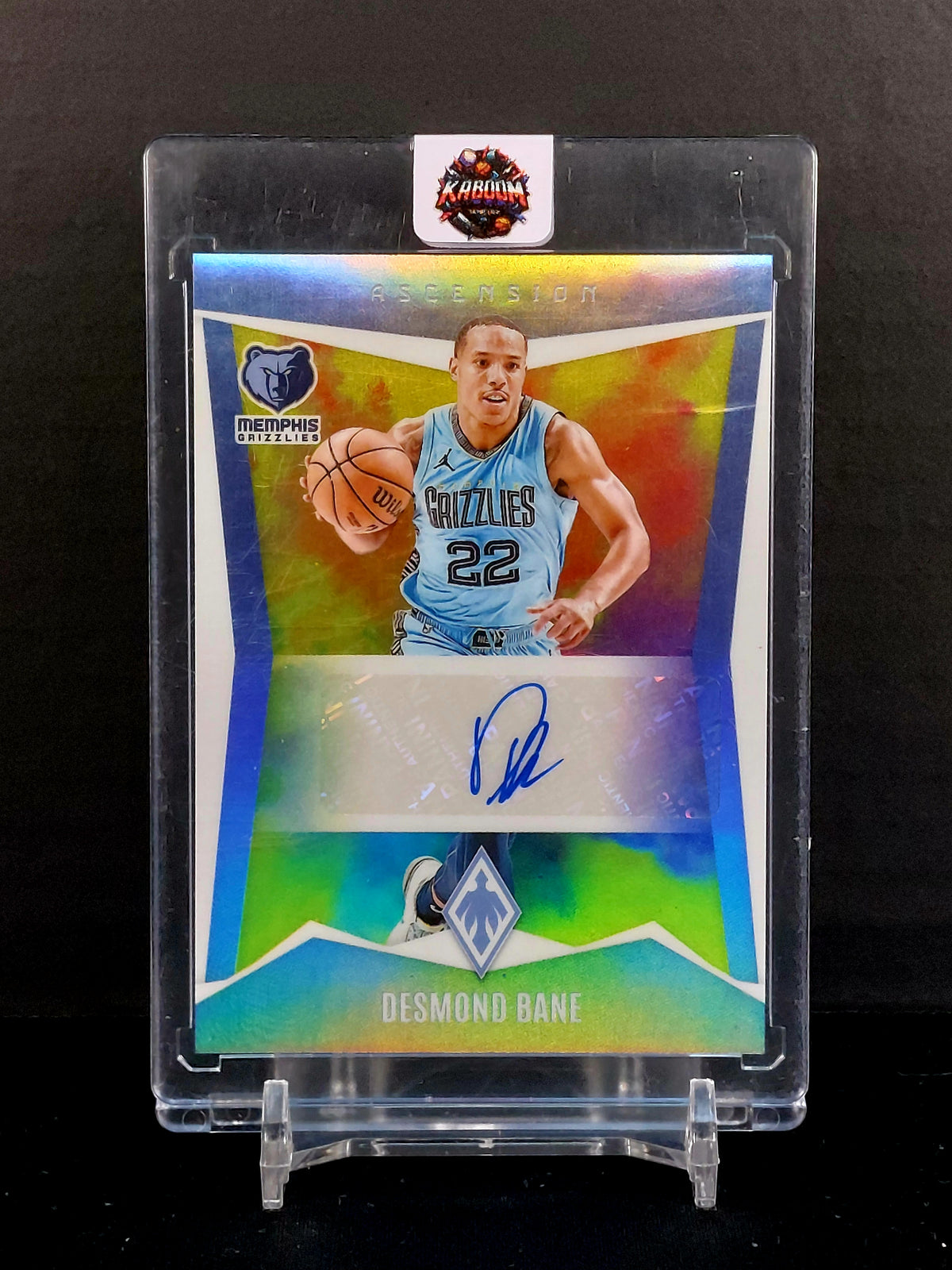 DESMOND BANE (Auto#/35) #AA-DBN - 2023-24 Panini Phoenix, Ascension Autographs Yellow /35