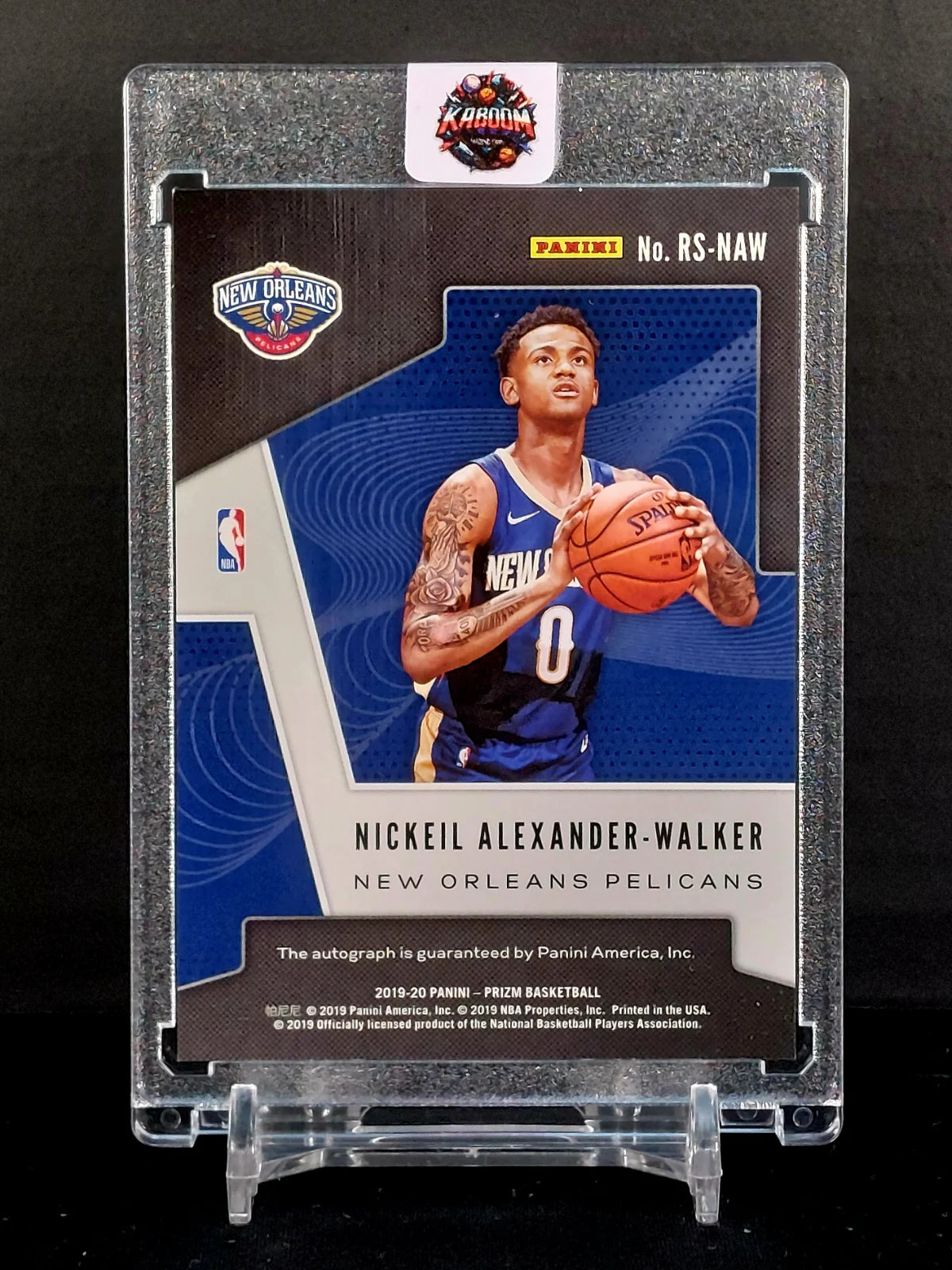 NICKEIL ALEXANDER- WALKER (RC Auto) #RS-NAW - 2019-20 Panini Prizm, Rookie Signatures
