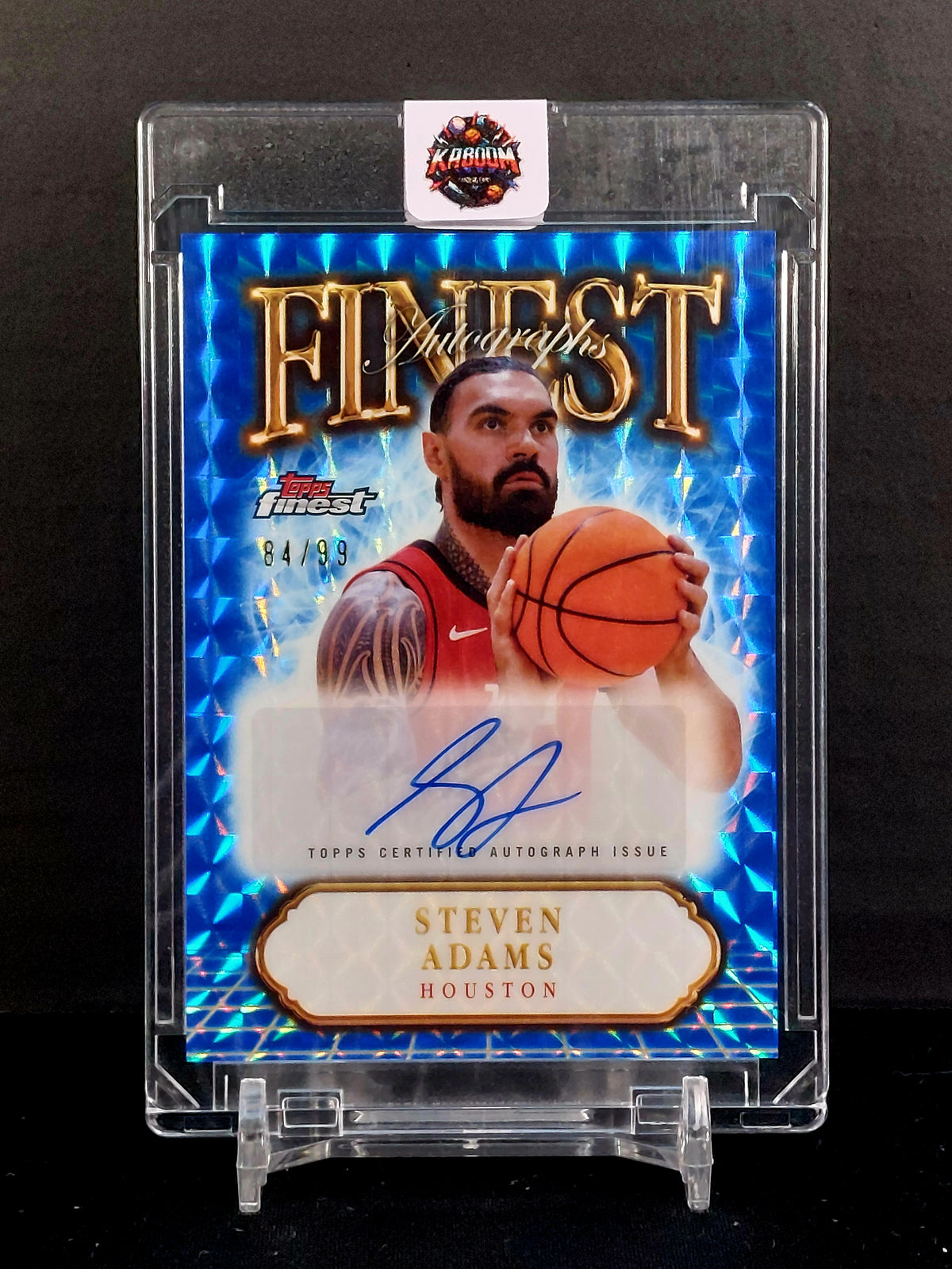 STEVEN ADAMS (Auto#/99) #FA-SA - 2024-25 Topps Finest Basketball, Finest Autographs/99