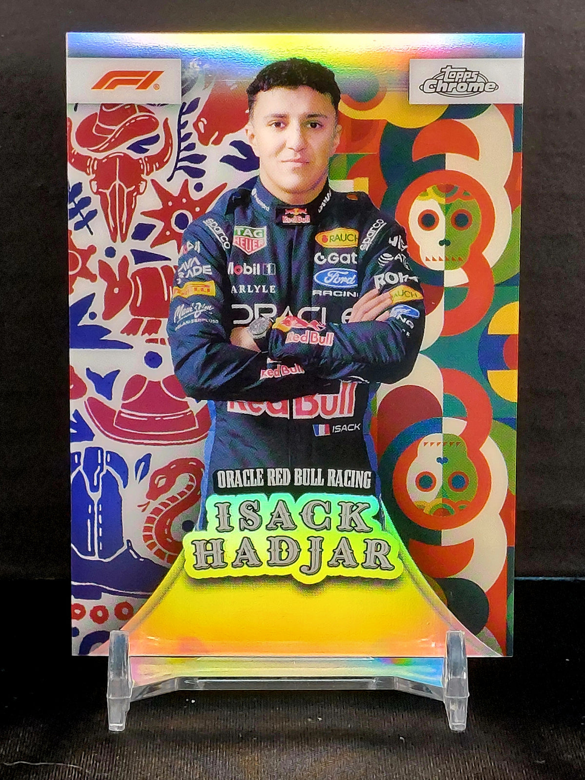 ISACK HADJAR #ATM-6 - 2026 Topps Chrome, F1 Austin To Mexico City