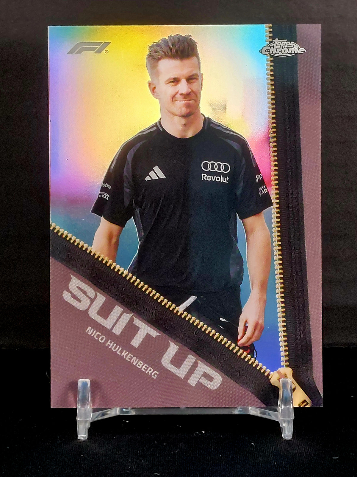 NICO HULKENBERG #SU-17 - 2026 Topps Chrome F1, Suit Up