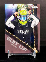 SERGIO PEREZ #SU-21 - 2026 Topps Chrome F1, Suit Up