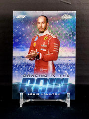 LEWIS HAMILTON #DITR-8 - 2026 Topps Chrome F1,  Dancing In tThe Rain