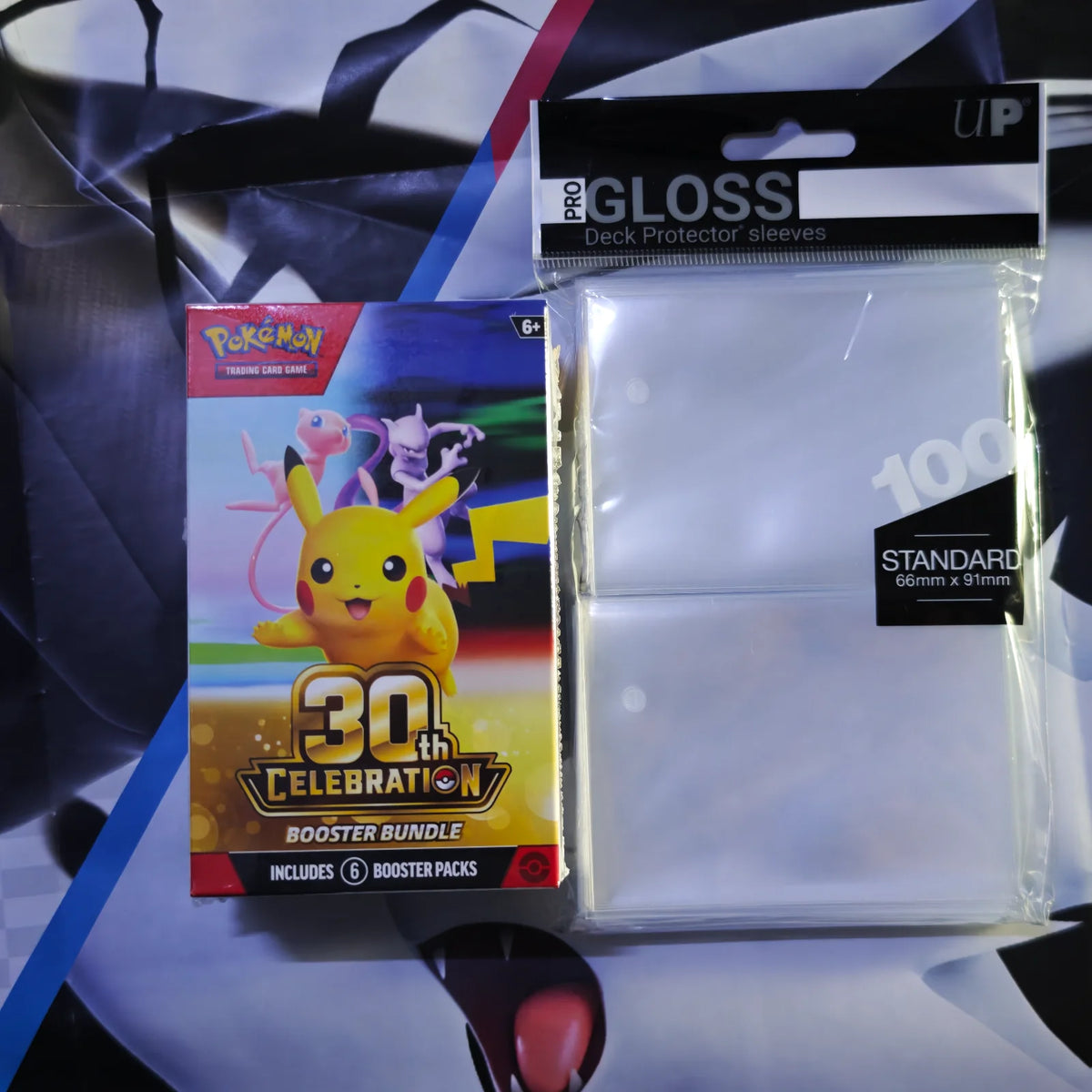 30th Celebration Booster Bundle & deck sleeves