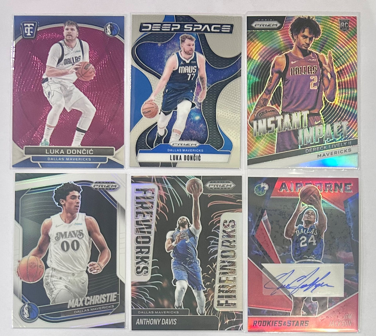 Dallas Mavericks NBA Cards Lot