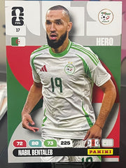 Nabil Bentaleb Algeria Hero, Panini FIFA World Cup 2026 Adrenalyn XL