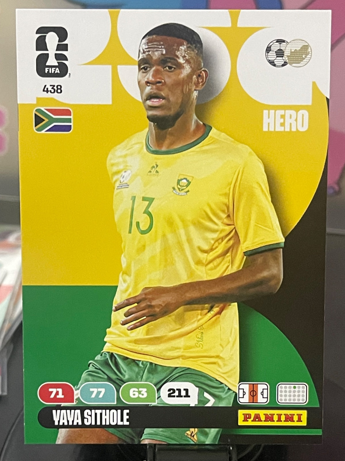 Panini FIFA World Cup 2026 Adrenalyn XL Yaya Sithole South Africa Hero