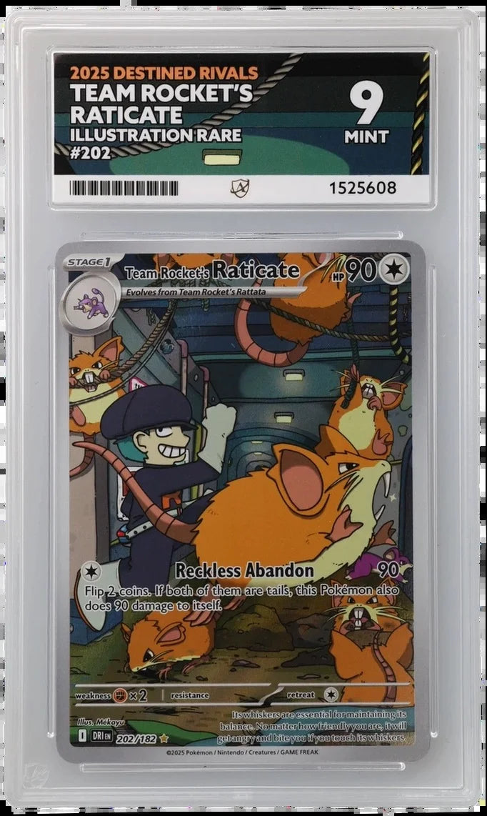 Team Rocket's Raticate 202/182 (Destined Rivals) — ACE 9