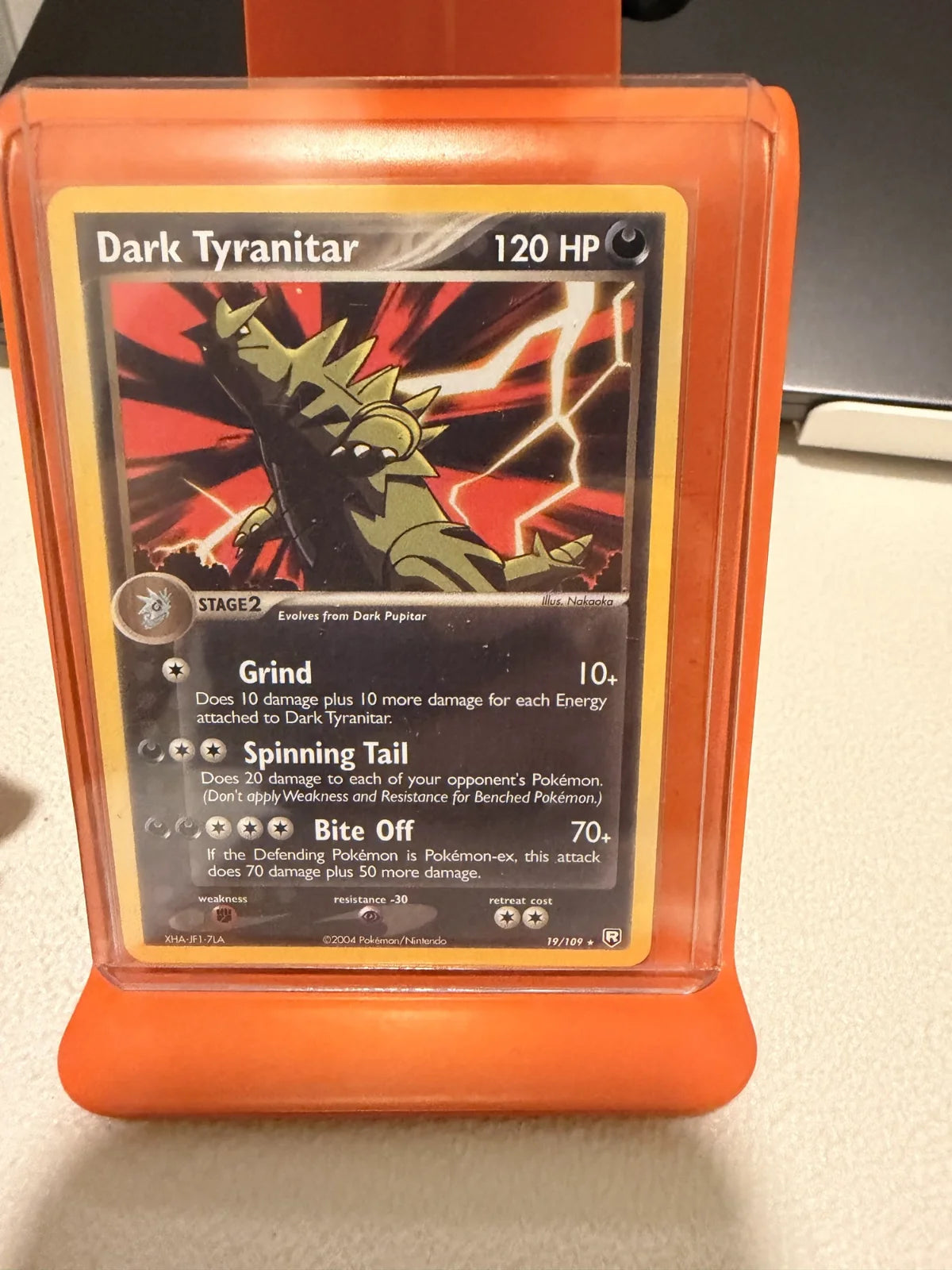 Dark Tyranitar 19 · EX Team Rocket Returns
