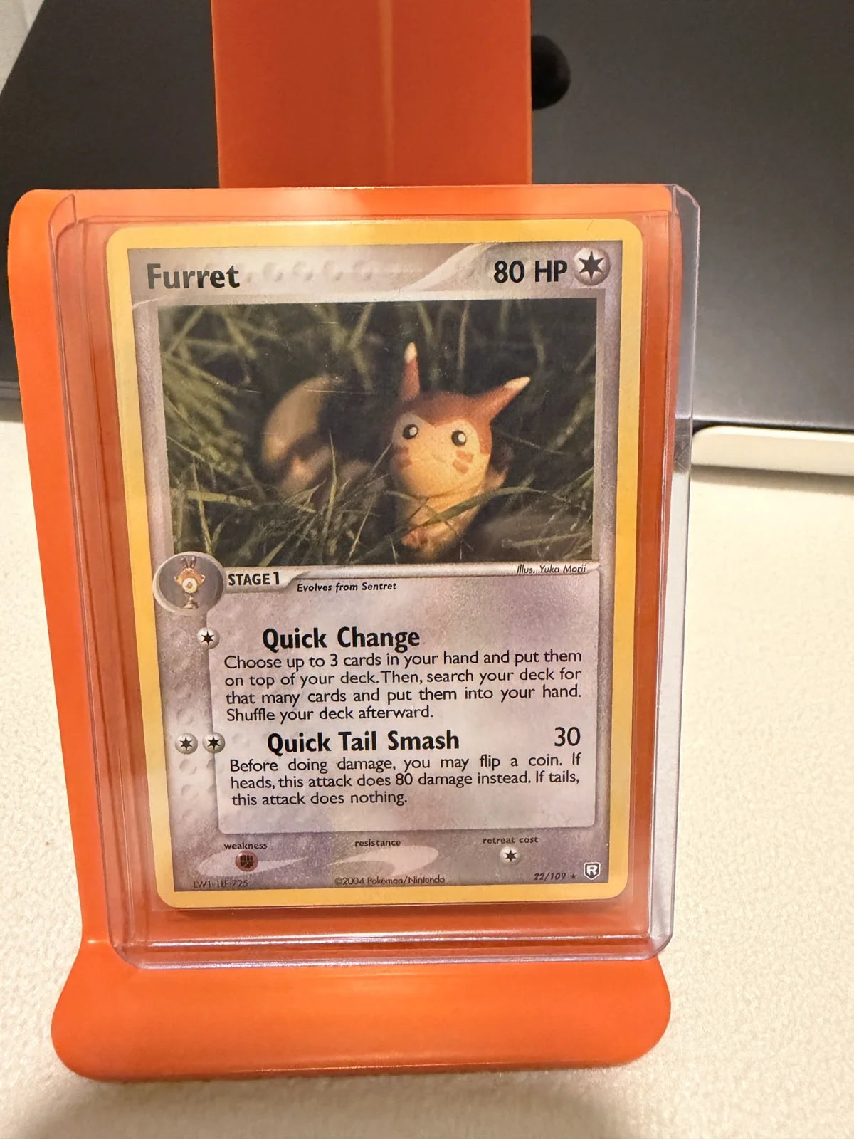 Furret 22 · EX Team Rocket Returns