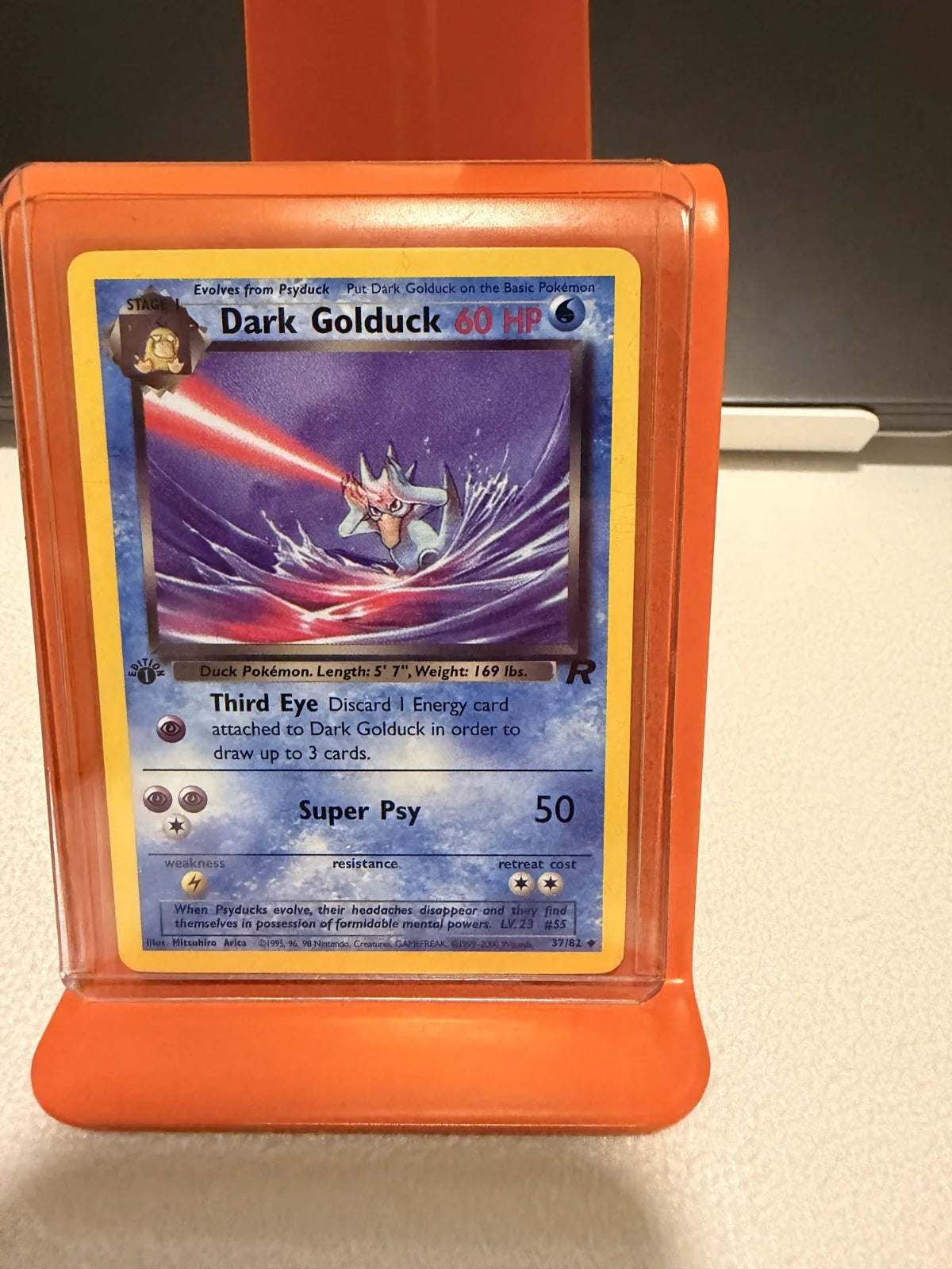 Dark Golduck 37 · Team Rocket - 1st Edition Vintage