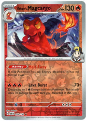 Ethan's Magcargo 036/182 · Reverse Holofoil (Destined Rivals)