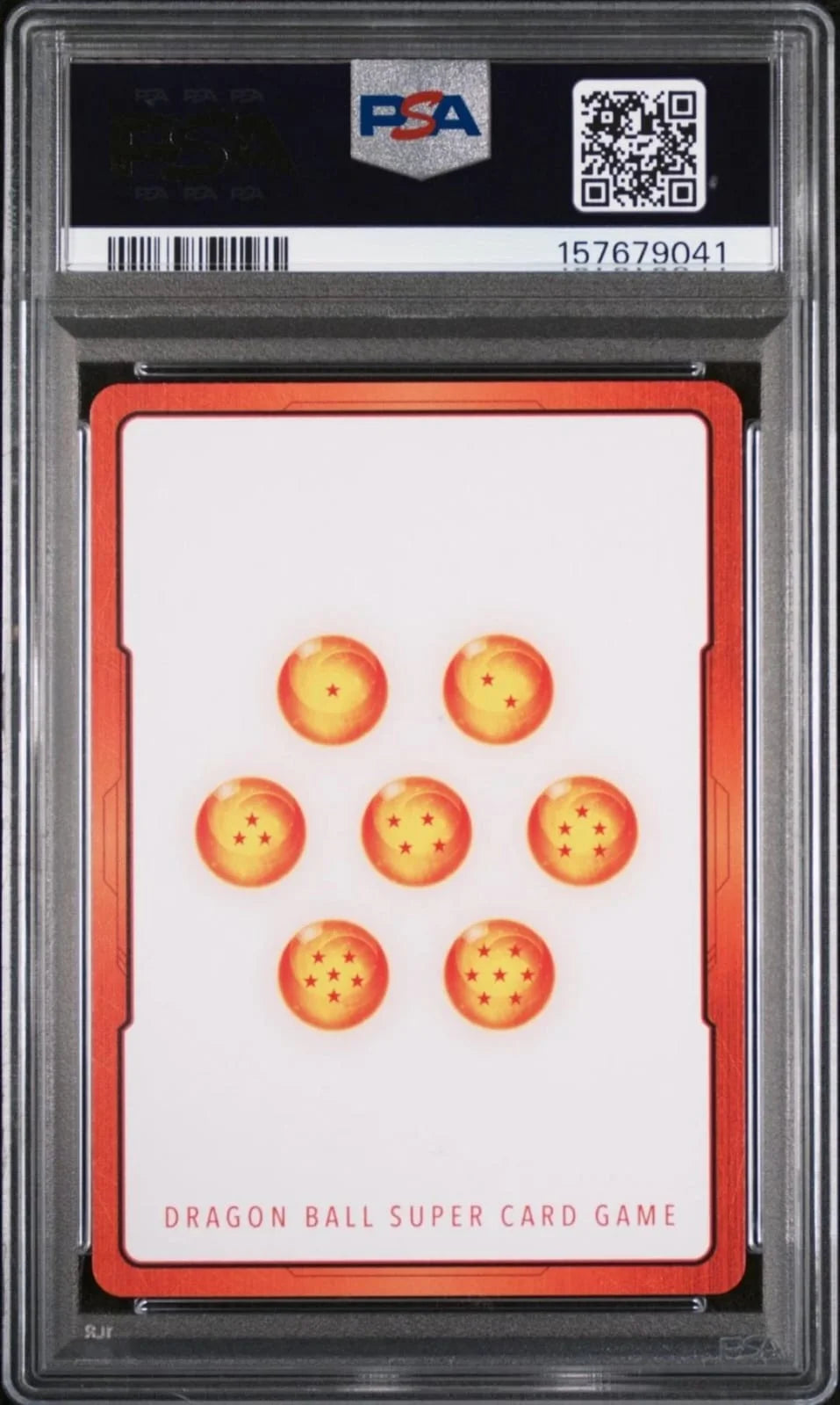 2024 Dragon Ball Super: Fusion World Energy Marker Alternate Art #E01-05, graded PSA 9