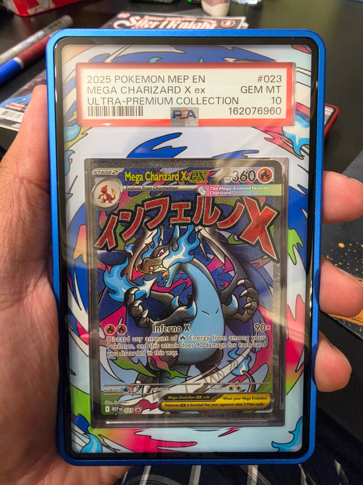 Mega Charizard X ex 023 (Mega Evolution Promos) — PSA 10