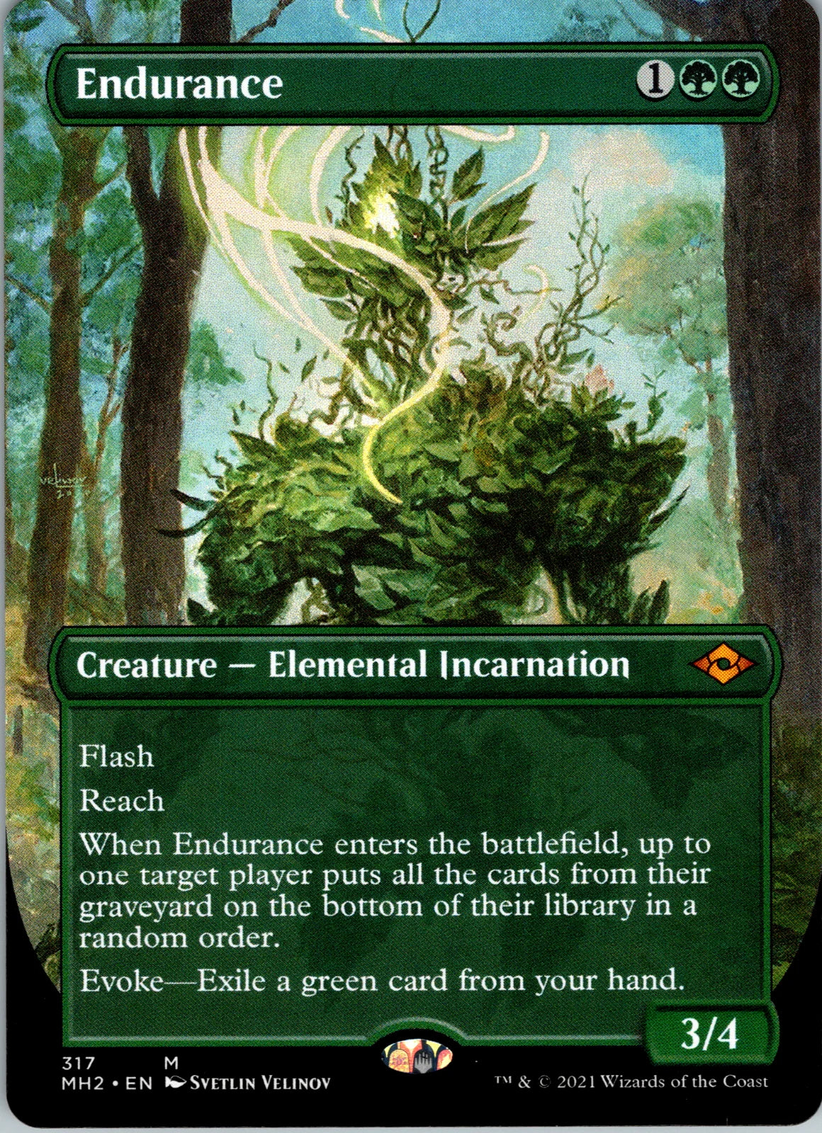 Endurance (Borderless) 317 · Normal (Modern Horizons 2)