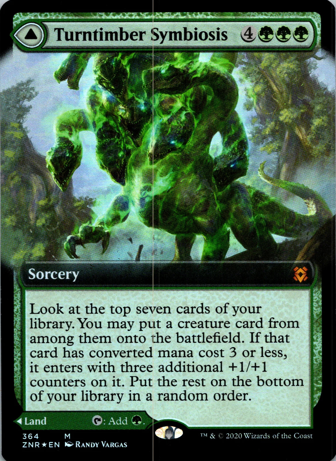 Turntimber Symbiosis (Extended Art) 364 · Foil (Zendikar Rising)