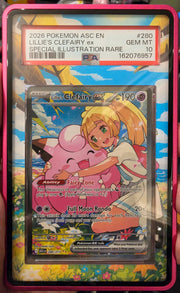 Lillie's Clefairy ex 280/217 (Ascended Heroes) — PSA 10