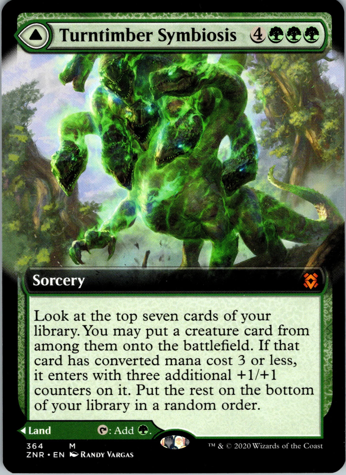 Turntimber Symbiosis (Extended Art) 364 · Normal (Zendikar Rising)