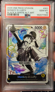 Monkey.D.Luffy (001) (Parallel) ST29-001 (Starter Deck 29: Egghead) — PSA 10