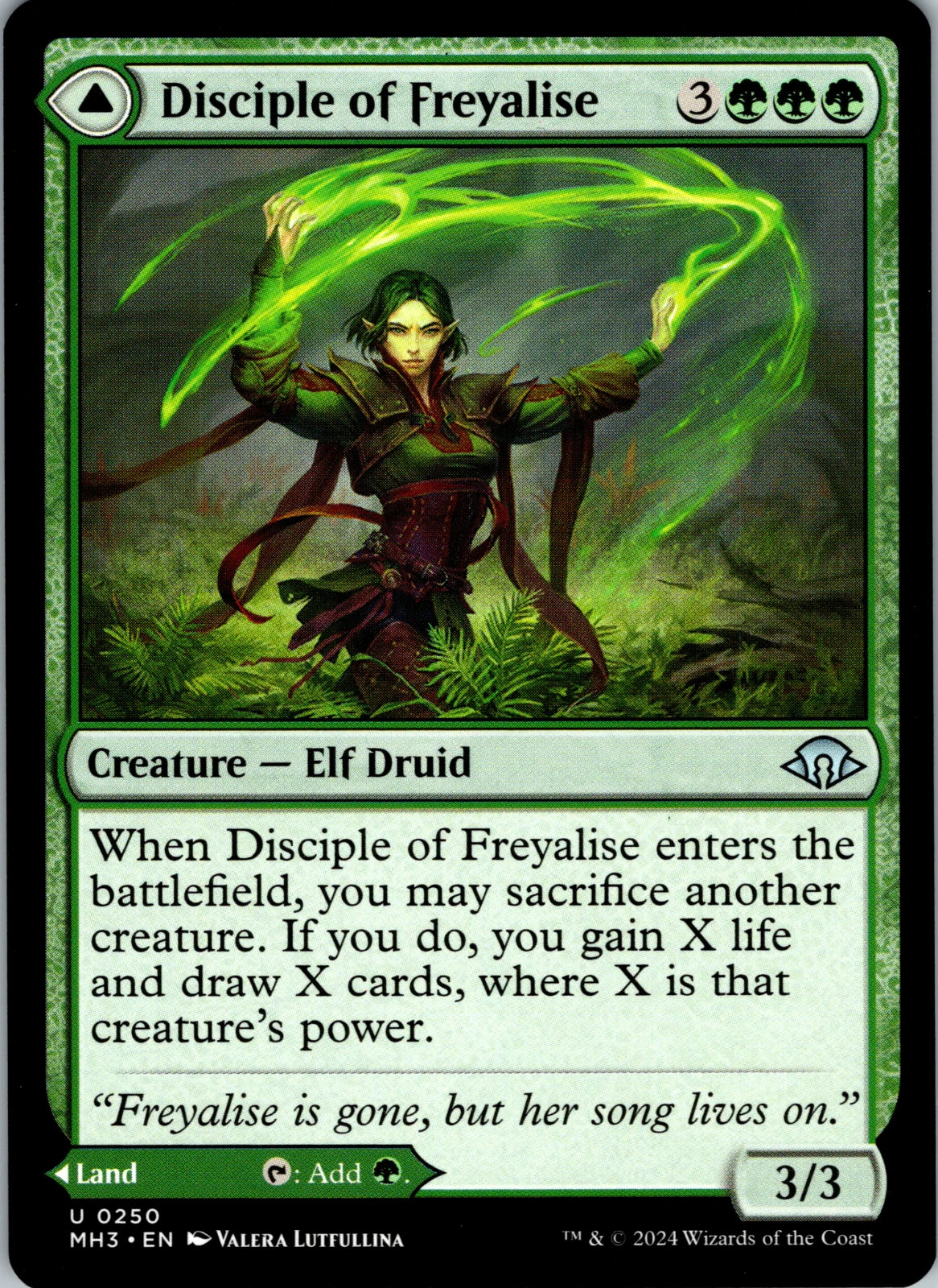 Disciple of Freyalise 250 · Normal (Modern Horizons 3)
