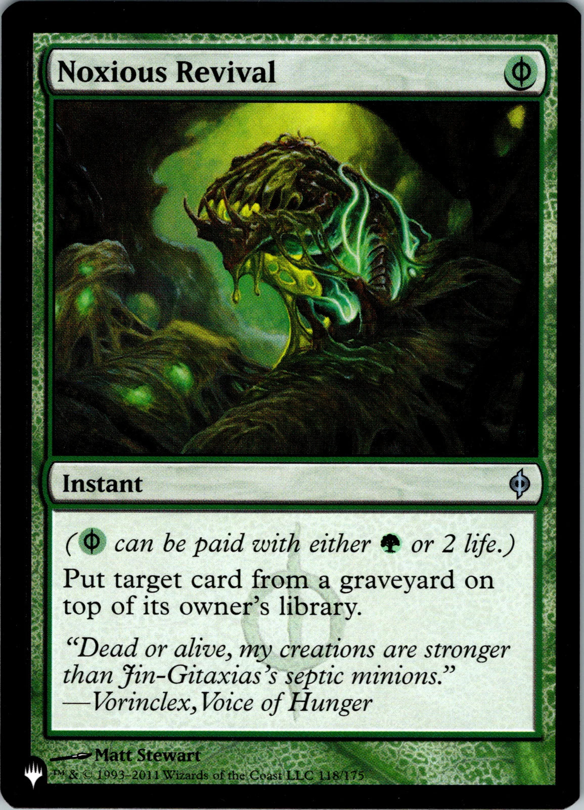 Noxious Revival 118 (The List)