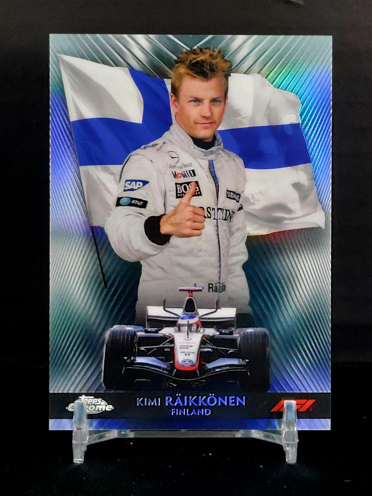 KIMI RÄIKKÖNEN #HS-23 - 2026 Topps Chrome F1, Home Straight