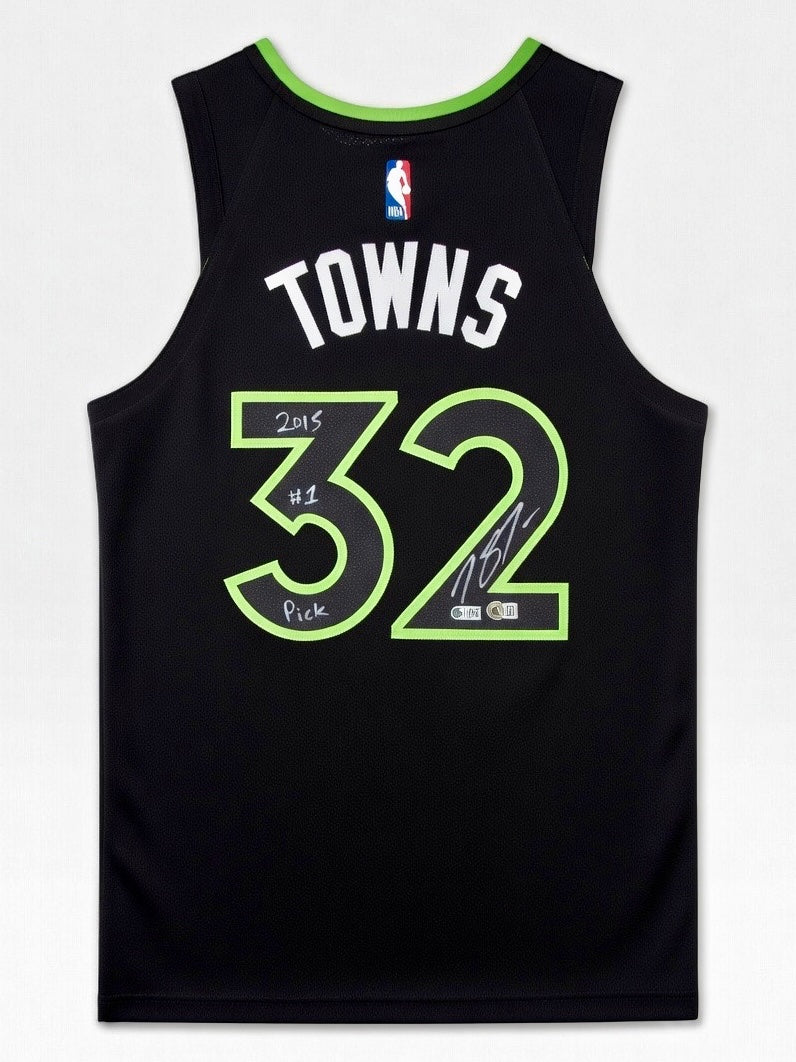 Nike ADV Authentic Karl Anthony Towns Signed Jersey 31/32