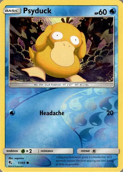 Psyduck 11/68 · Reverse Holofoil (Hidden Fates)