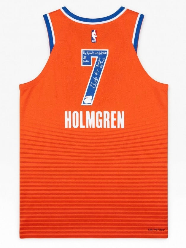 Nike ADV Authentic Statement Edition Chet Holmgren Signed Jersey