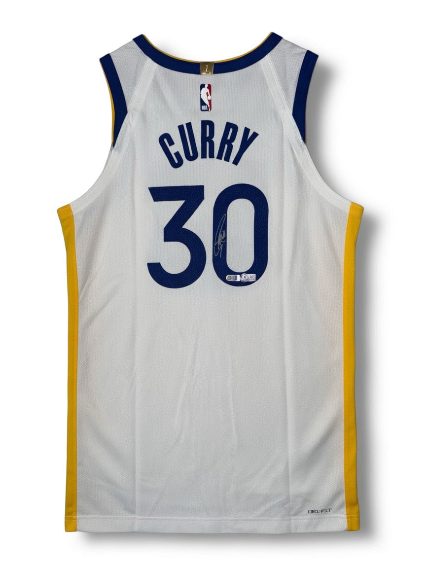 Nike ADV Authentic Association Edition Stephen Curry Signed Jersey