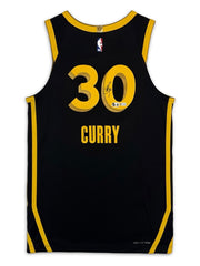 Nike ADV Authentic City Edition Stephen Curry Signed Jersey