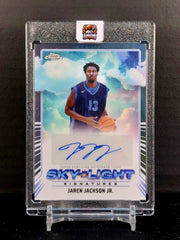 JAREN JACKSON JR (AU) #SLS-JJJ - 2024-25 Topps Chrome Basketball, Sky-Light Signatures