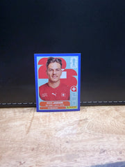 Panini FIFA World Cup 2026 Sticker SUI14 Ardon Jashari Blue Parallel
