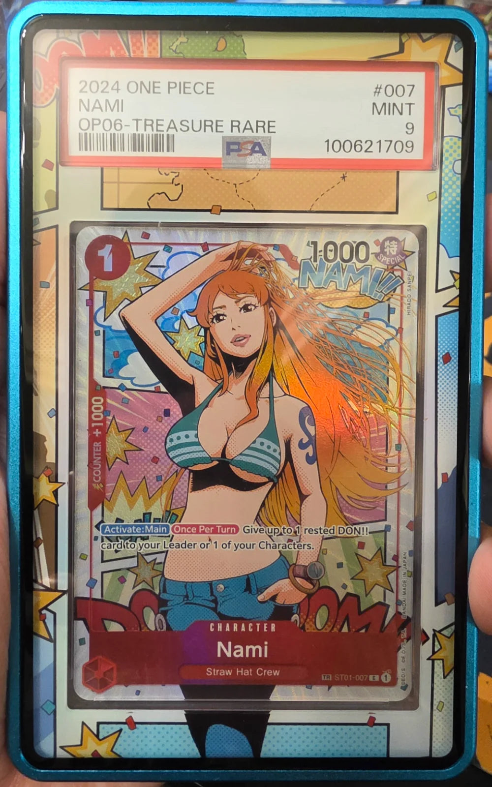Nami (Alternate Art) ST01-007 (Wings of the Captain) — PSA 9