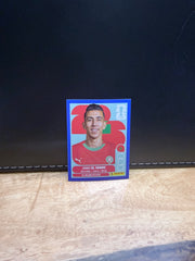 Panini FIFA World Cup 2026 Sticker MAR8 Jawad El Yamiq Blue Parallel US Edition