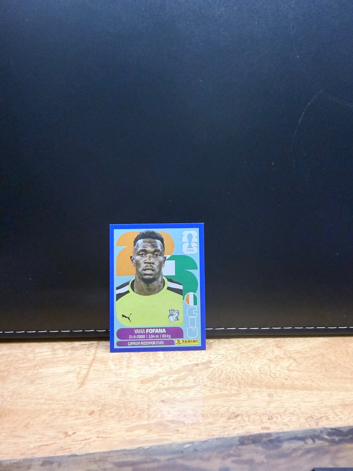 Panini FIFA World Cup 2026 Sticker CIV 2 Yahia Fofana Blue Parallel US Edition
