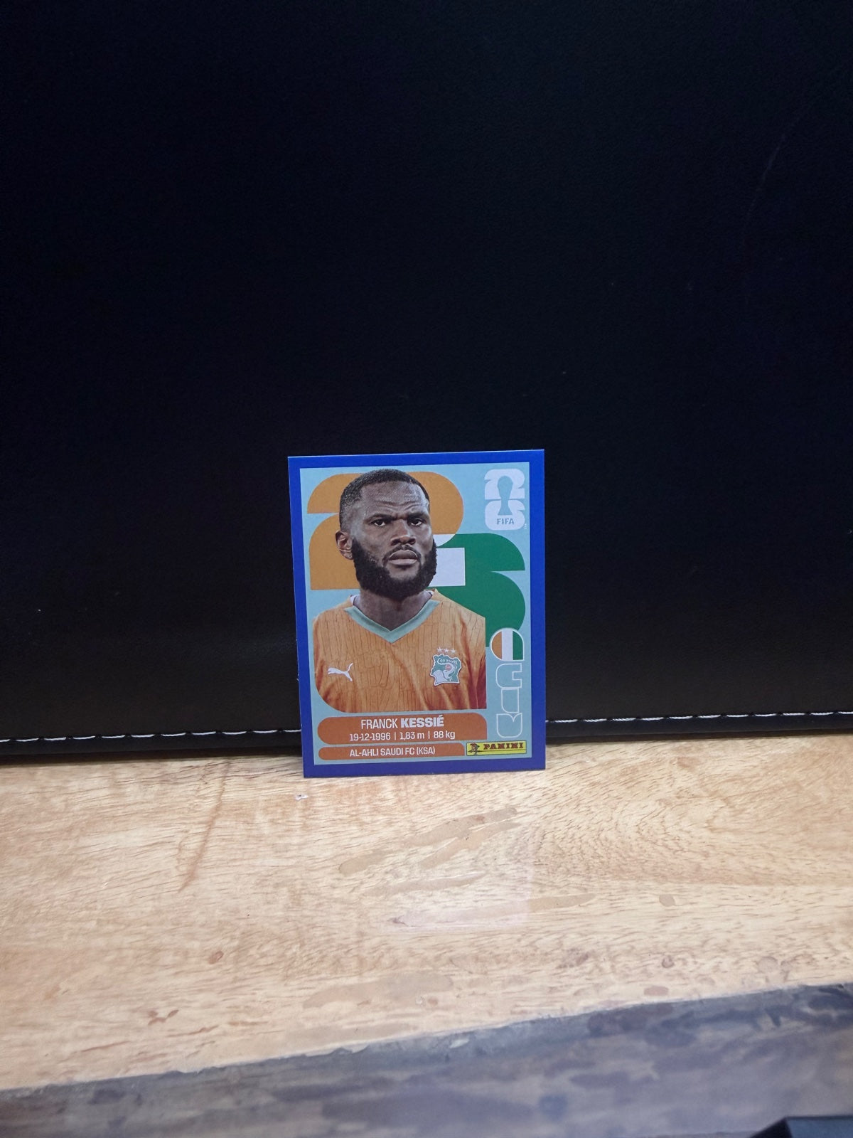 Panini FIFA World Cup 2026 Sticker CIV 10 Franck Kessie Blue Parallel US Edition