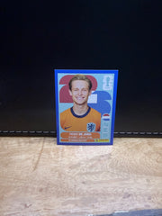 Panini FIFA World Cup 2026 Sticker NED14 Frenkie De Jong Blue Parallel US Edition