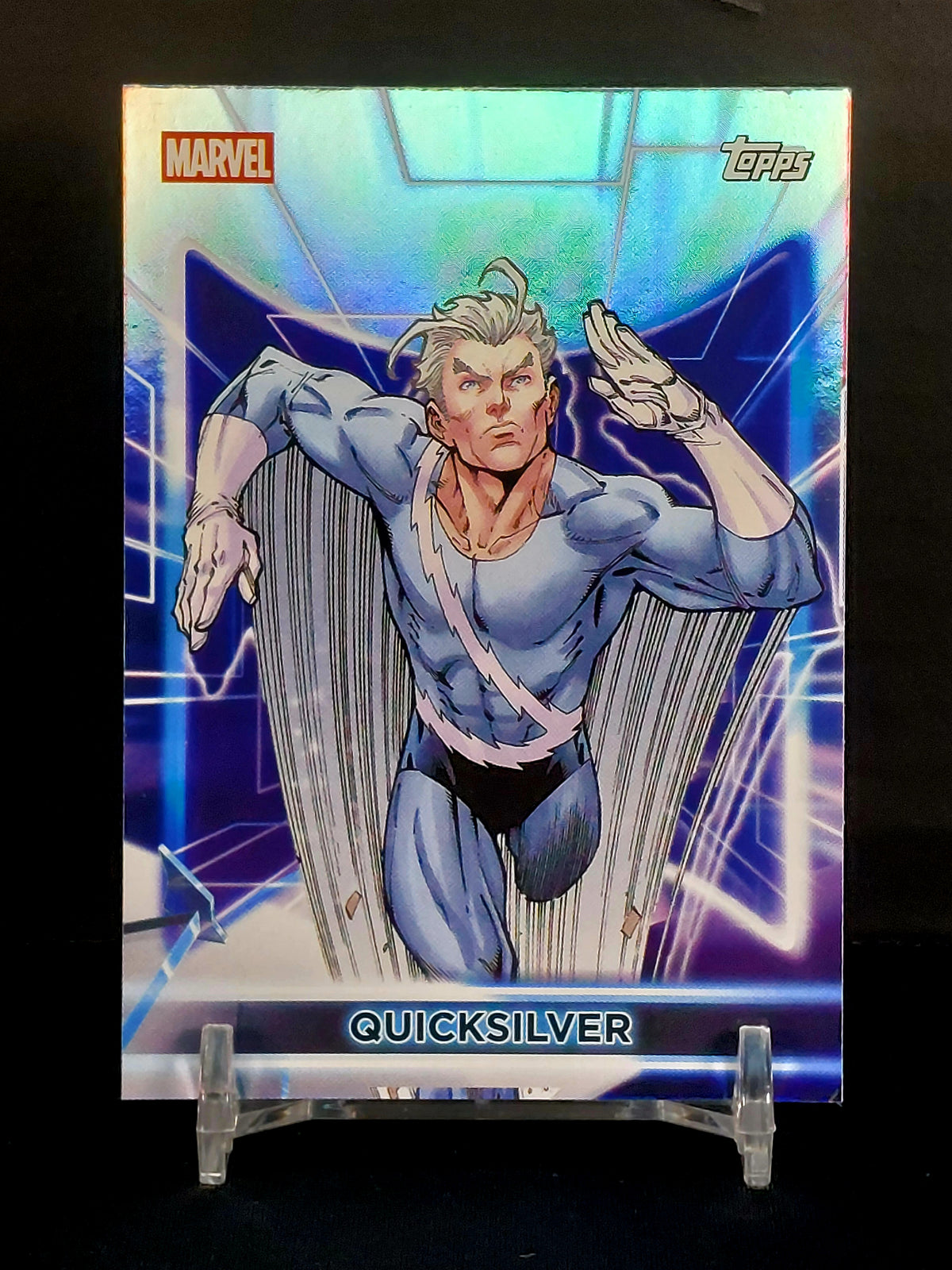 QUICKSILVER #11 - 2026 Topps Marvel Neon, Rainbow Foil
