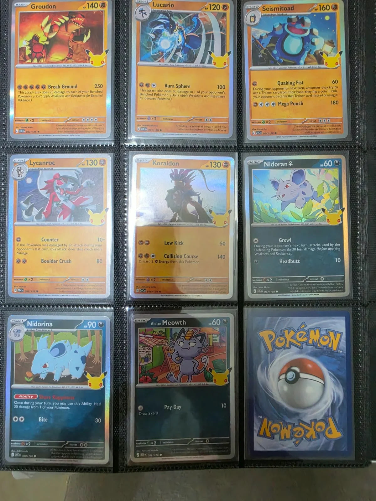 Pokémon 30th Anniversary Base Set