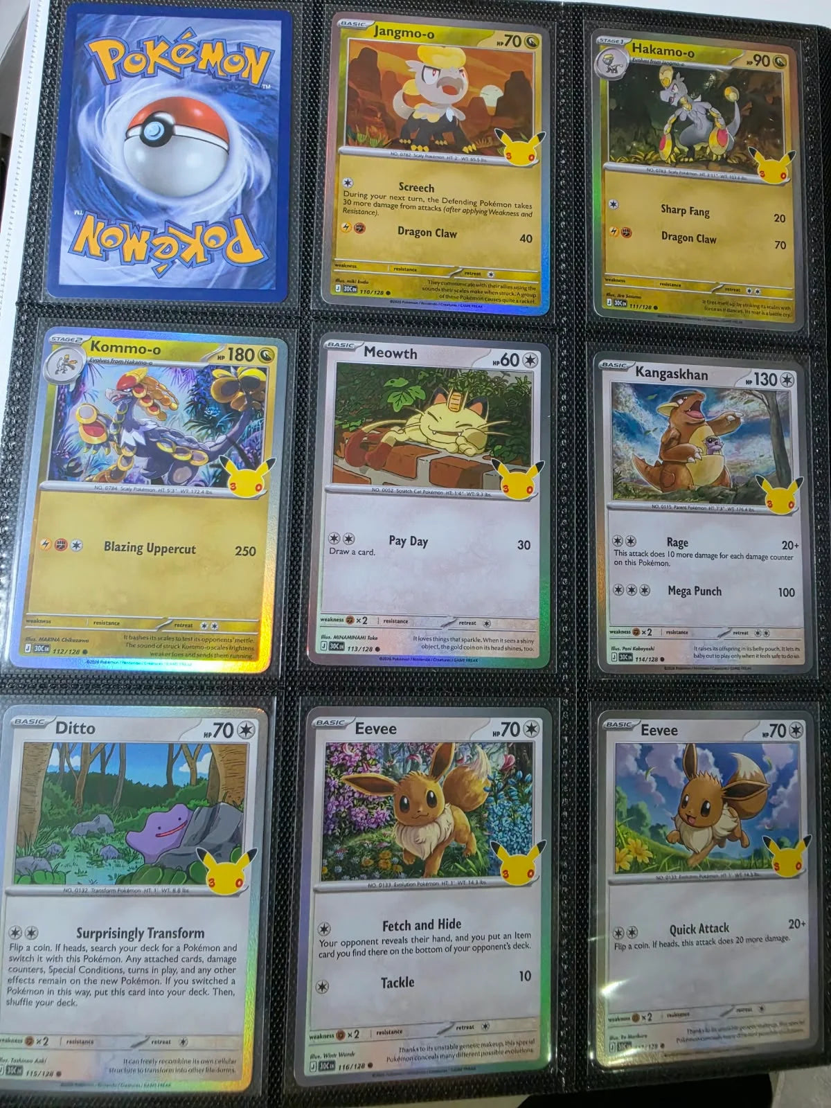 Pokémon 30th Anniversary Base Set