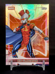 KID GLADIATOR #83 - 2026 Topps Marvel Neon, Rainbow Foil