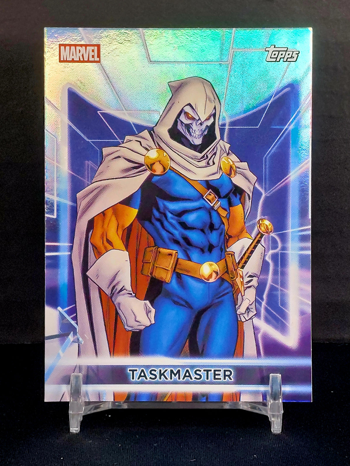 TASKMASTER #27 - 2026 Topps Marvel Neon, Rainbow Foil
