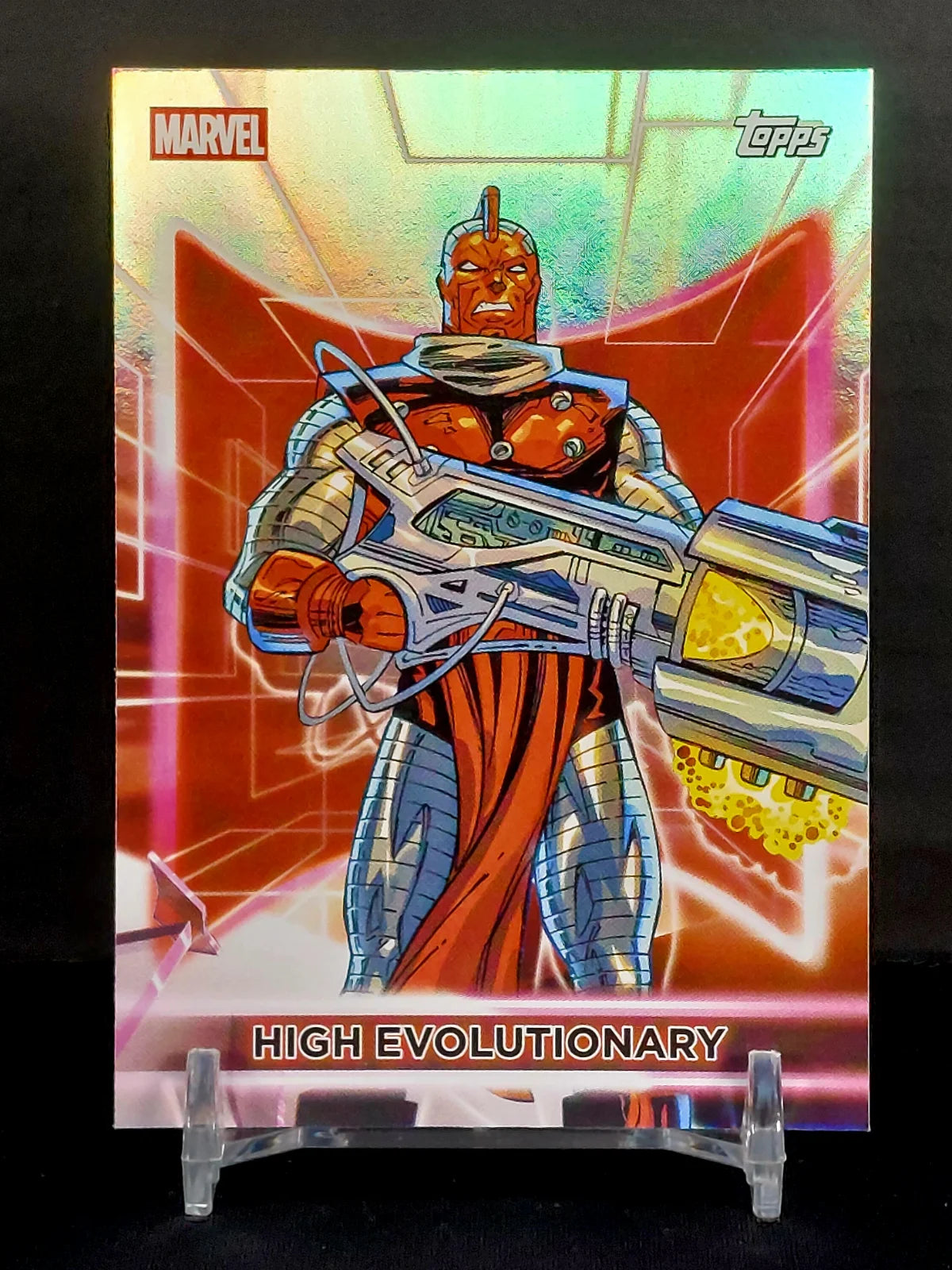 HIGH EVOLUTIONARY #186 - 2026 Topps Marvel Neon, Rainbow Foil